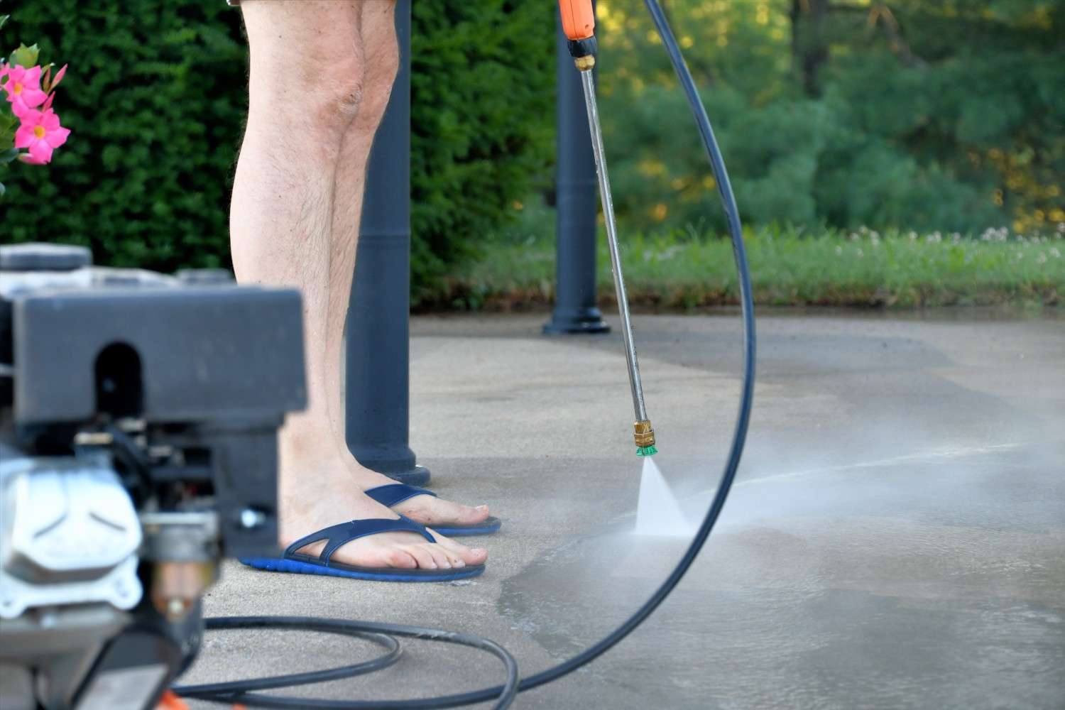 Pressure Washing in Ocean Beach
